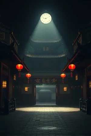 《青苔记》剧情梳理封面，老宅墙面上的青苔生长痕迹